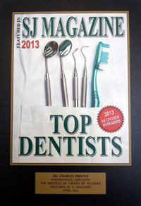 SJ Top Dentist Award